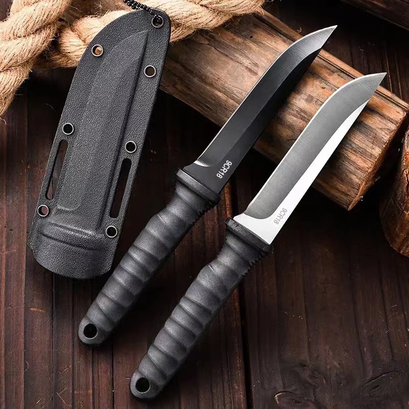 Dive Knife Titanium - Outdoor zakmes - Draagbaar kampeermes met