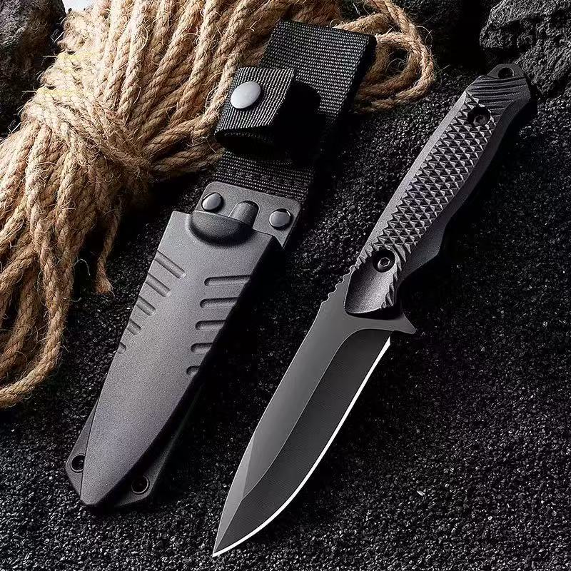 Dive Knife Titanium - Outdoor Persoonlijke Verdedigingsschepen Scherpe duikhulpmiddelen Hoge