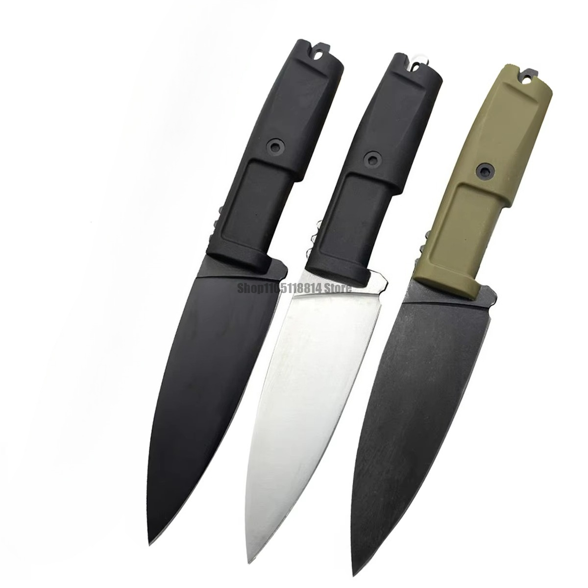 Campingmes met recht stalen le - Dive Knife Titanium recensie en prijs