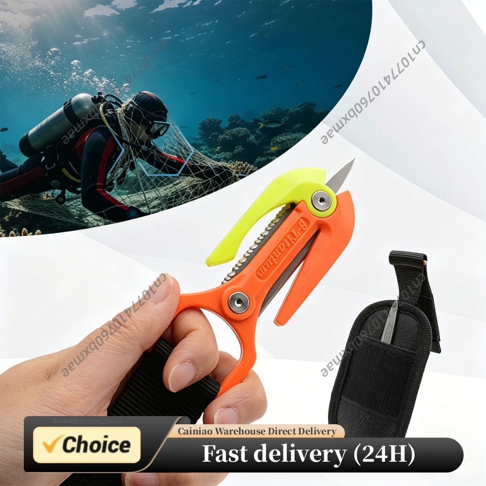 Dual-Purpose duiklijnsnijder v - Dive Knife Titanium recensie en prijs