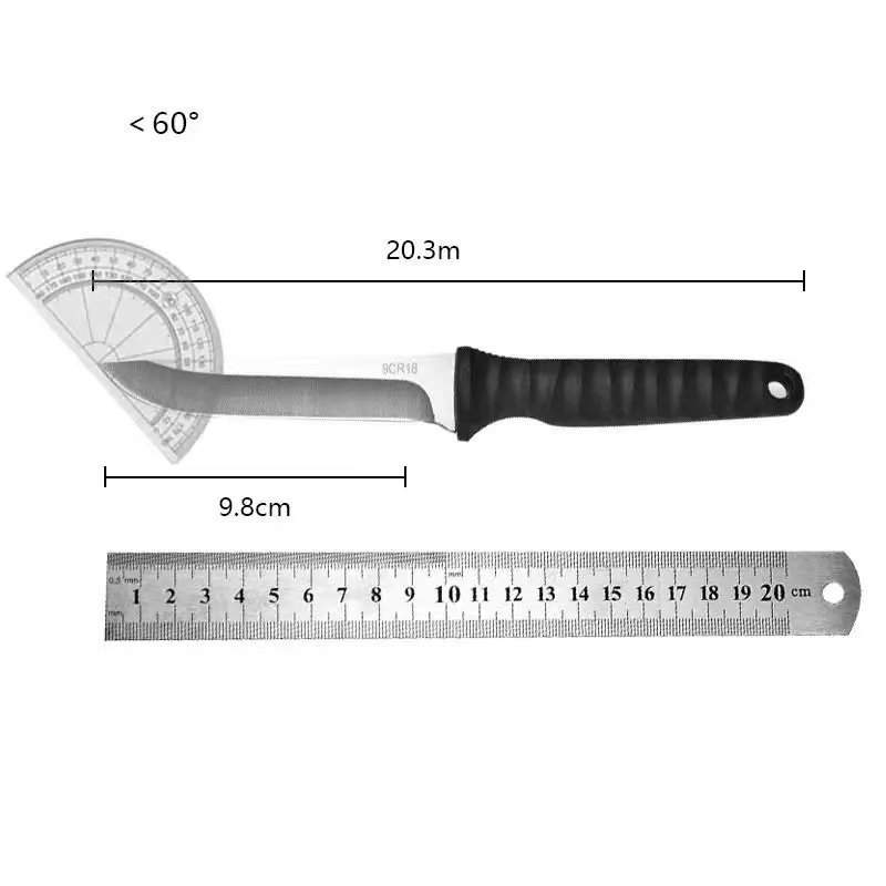 Outdoor zakmes - Draagbaar kam - Dive Knife Titanium recensie en prijs